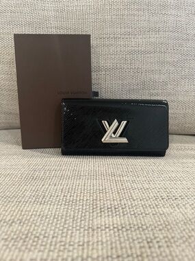Louis Vuitton Electric Epi Twist Leather Wallet